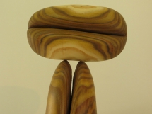 "Balance 2" Holzobjekt Natürliche Form - Holzskulpturen Holzobjekte Holzfiguren Holzdesign - Hans-Ulrich Wartenweiler Natürliche Formen